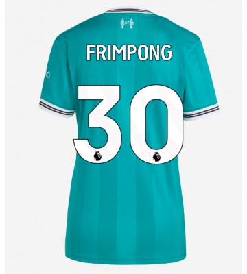 Liverpool Jeremie Frimpong #30 Tredje Tröja Dam 2025-26 Kortärmad